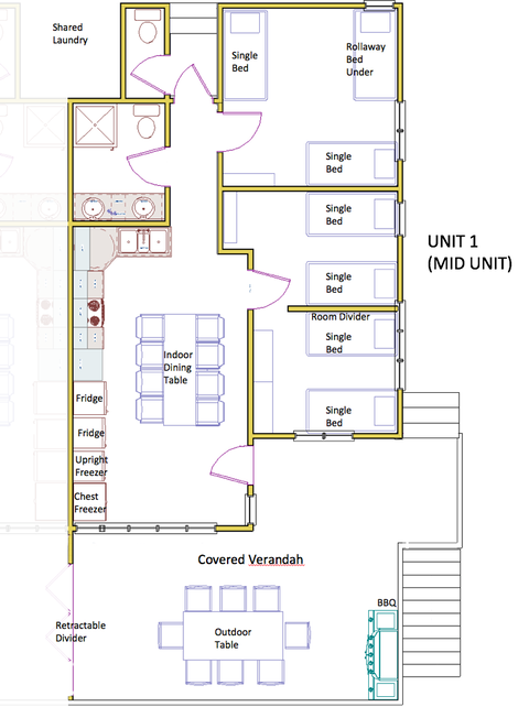 Unit Layout - Middle